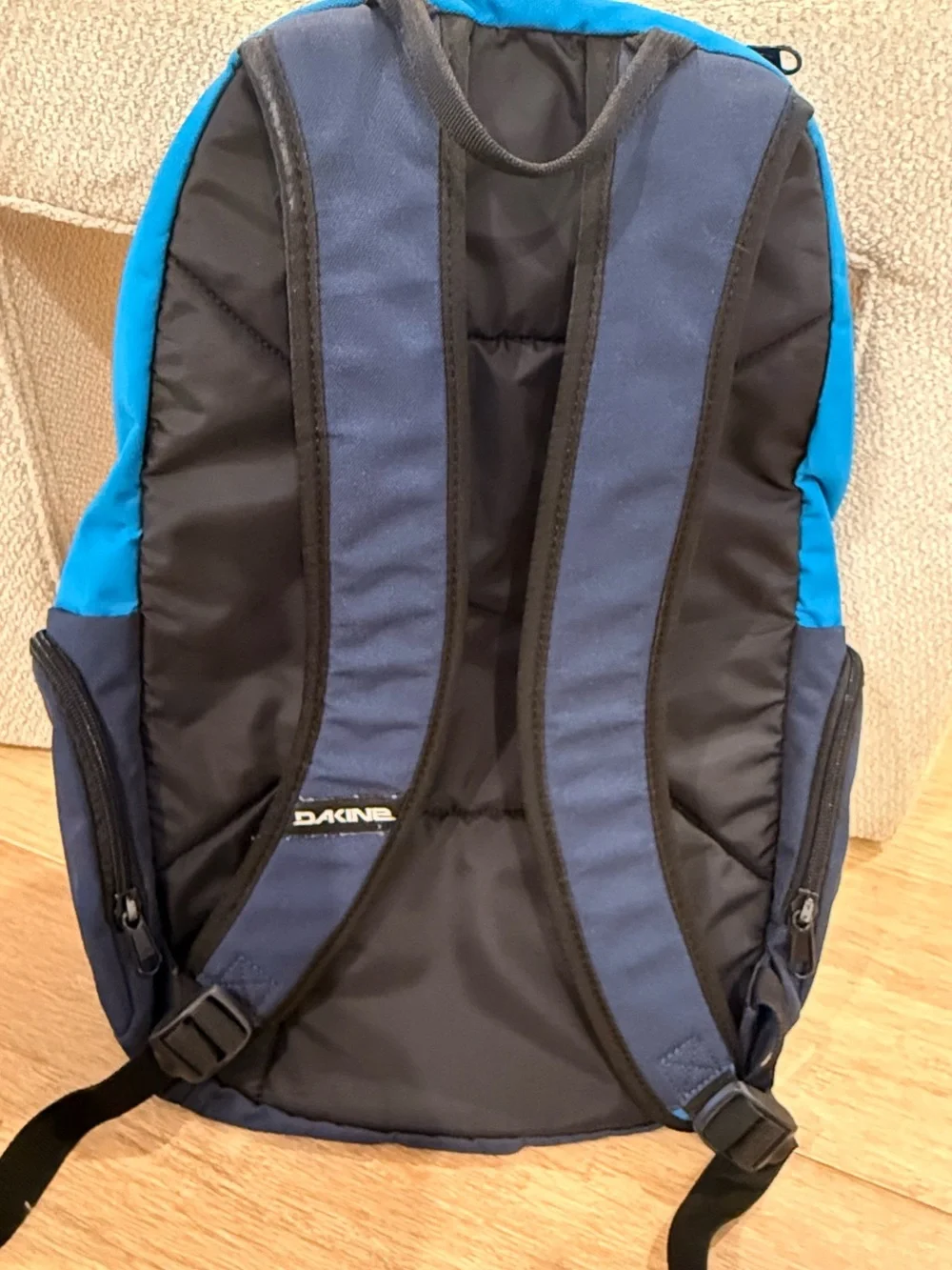 DAKINE Bright Blue and Navy Men's Backpack with Front Strap